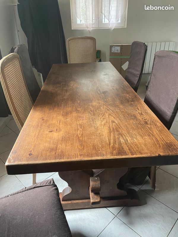 Table en chêne massif (image 3)