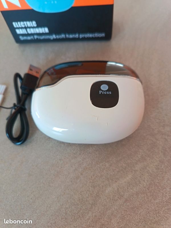 Coupe-Ongles Électrique Rechargeable 3en1 - Automatique Et Pratic Pour Soins Des Mains Et Pieds