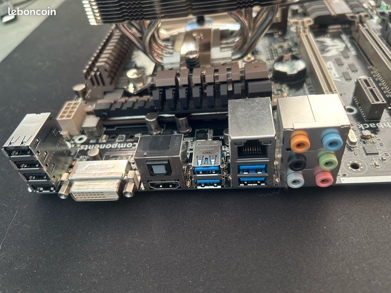 Carte mère ASUS gryphon z87 et CPU intel I7 4770K (image 5)