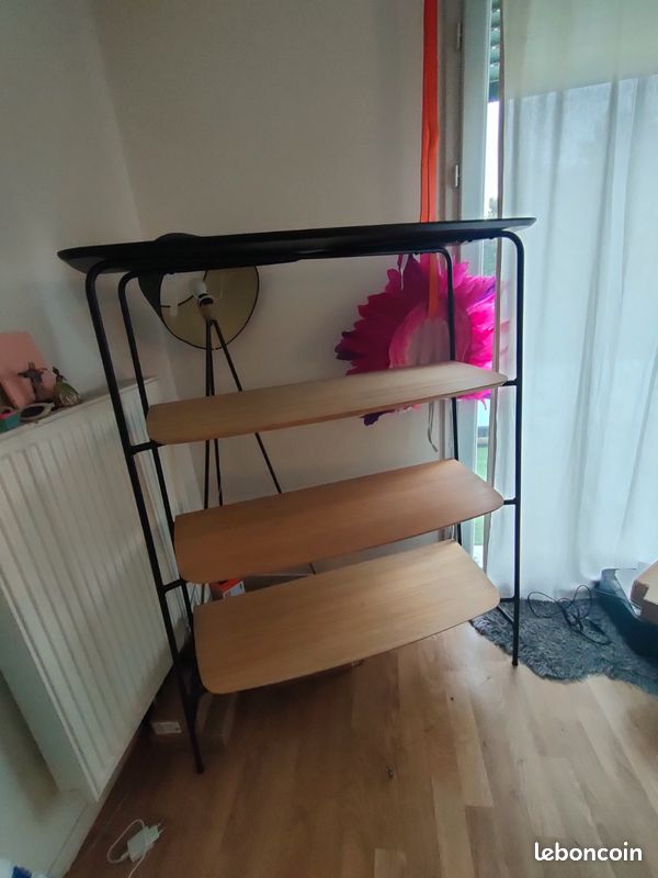 Étagère Casa style scandinave bois et métal – état quasi neuf (image 6)