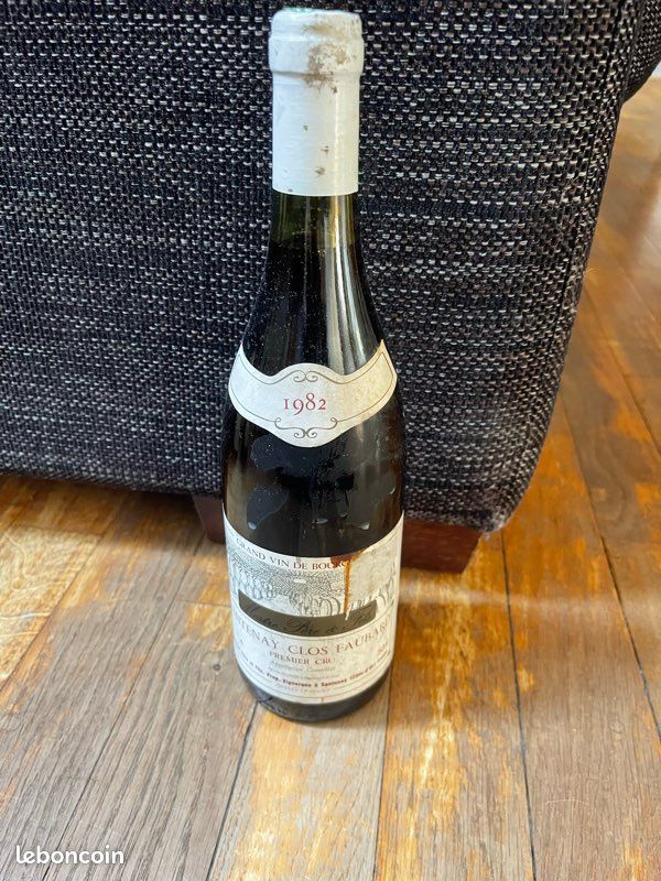 Bourgogne Santenay 1er cru 1985 clos Faubard (image 1)