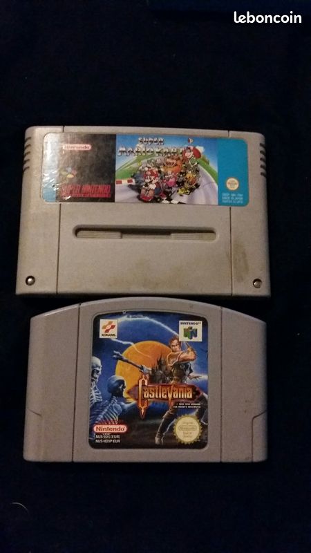 Jeux de snes ,nes,n64 castlevania, mario... (image 2)