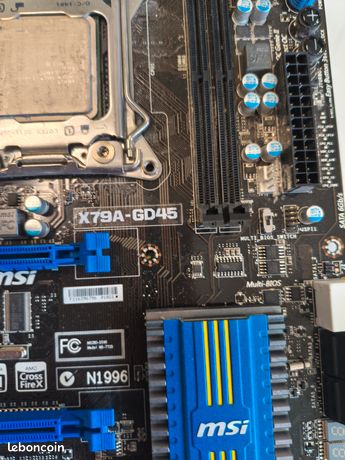 Carte mere Gigabyte + i3 4170 et RAM - Accessoires informatique