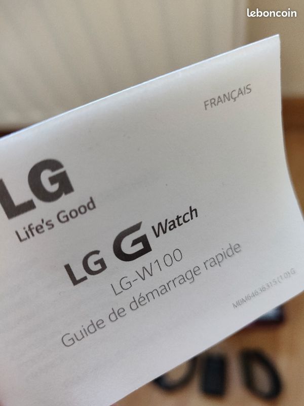 Montre connectée SmartWatch LG ANDROID (image 2)