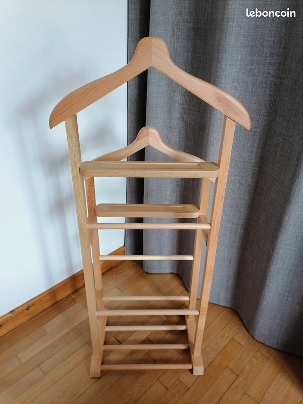 Valet de chambre en hêtre massif (image 1)