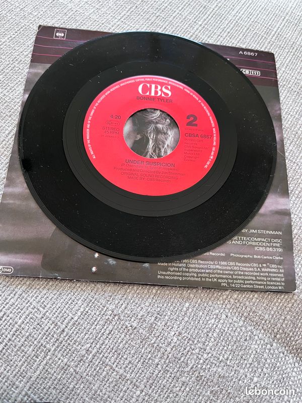 45T Bonnie Tyler (image 4)