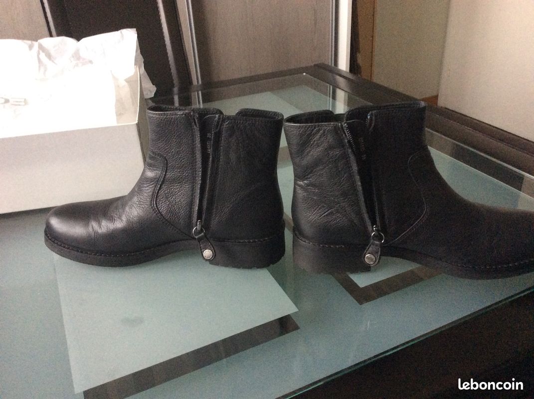 Bottines cuir Geox neuf (image 1)