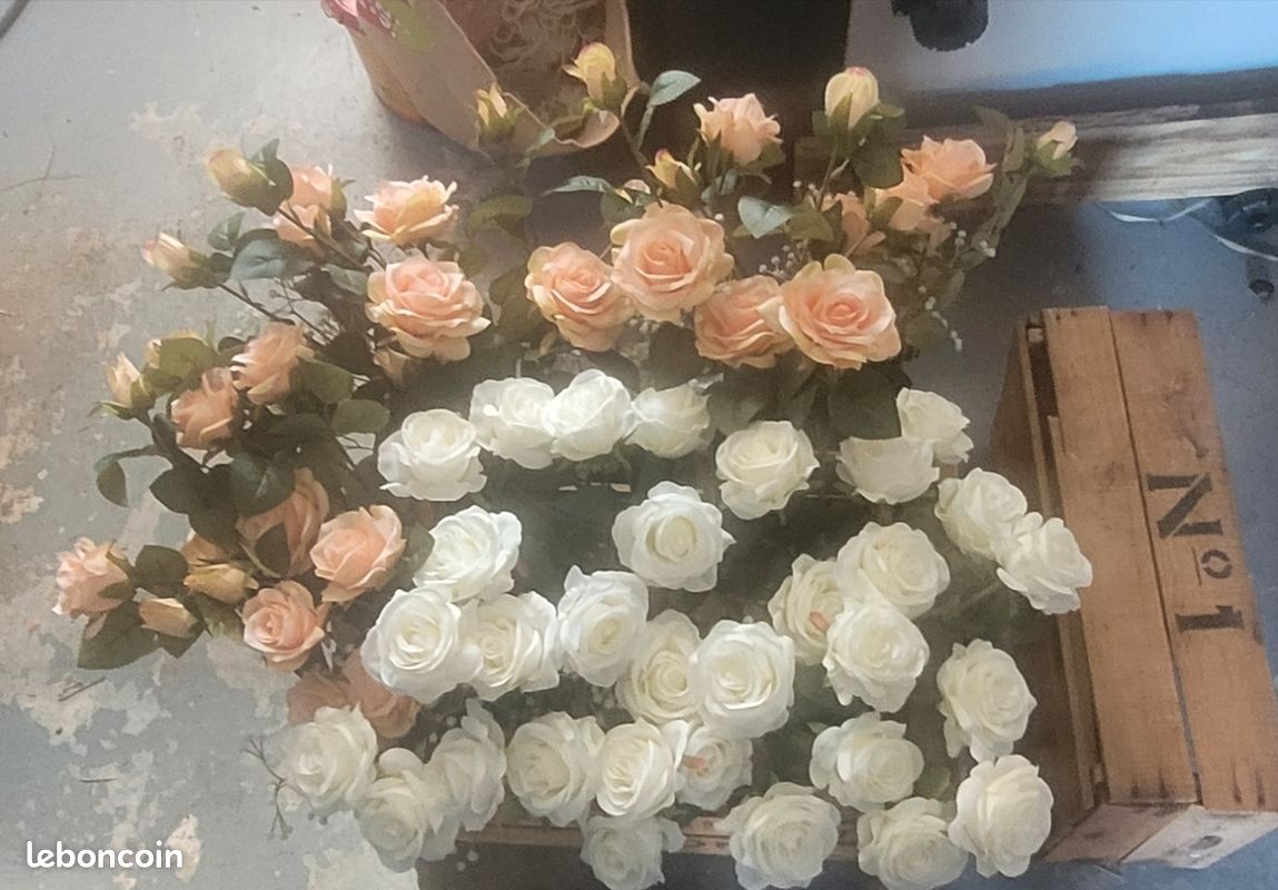 Decoration de mariage,fleurs artificielles (image 2)
