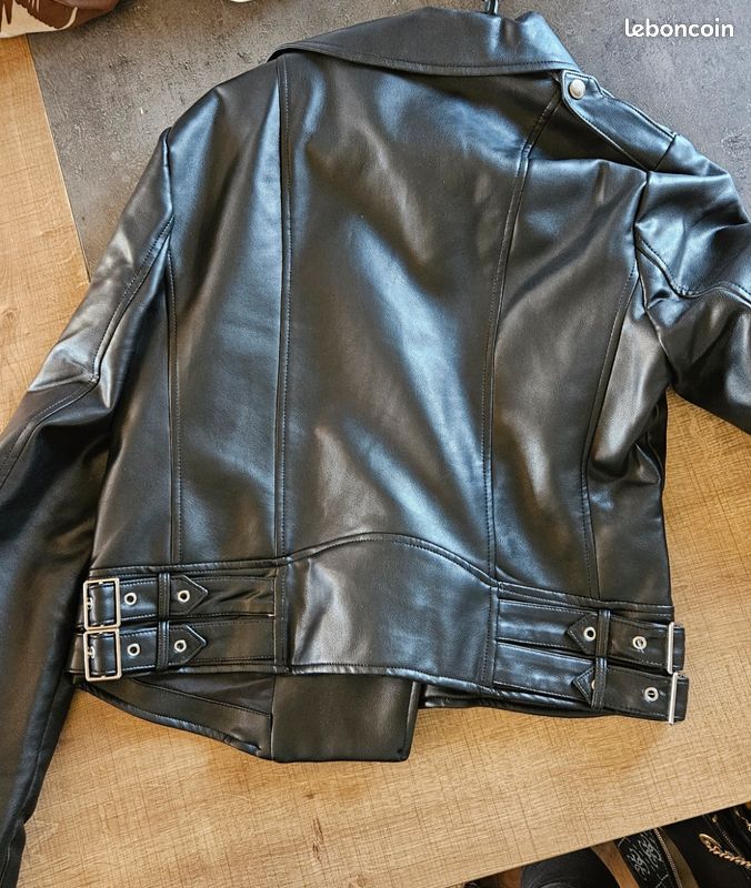 Veste cuir (image 1)