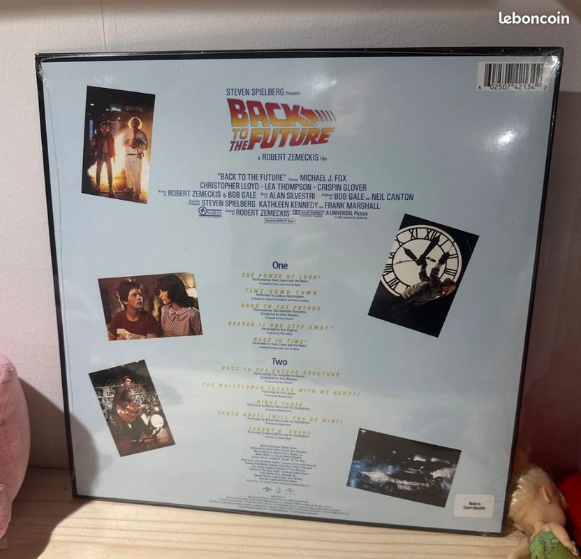 Vinyle retour vers le futur (image 2)