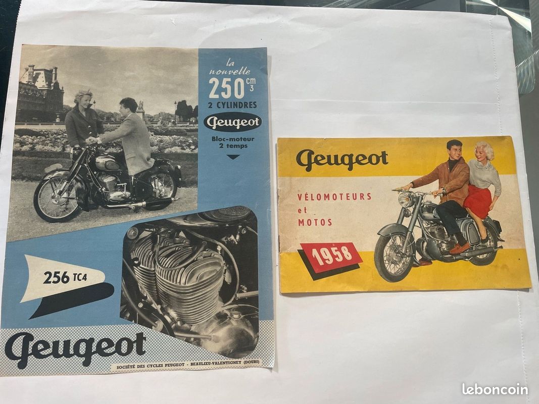 Motos Peugeot 1950 catalogue de pièces détachées 36 pages (D'occasion