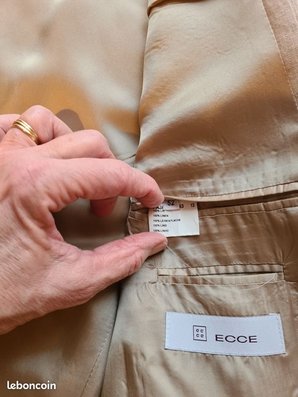 Veste homme en lin (image 3)
