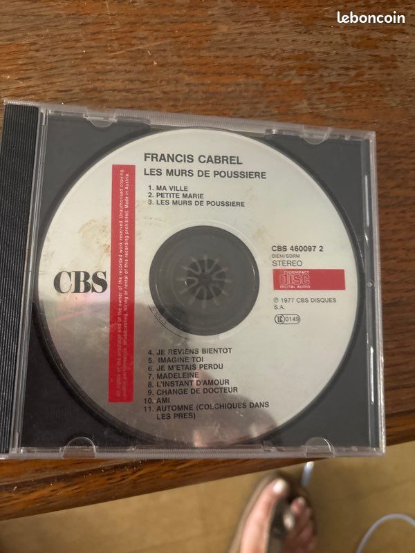 Cd Francis Cabrel (image 1)