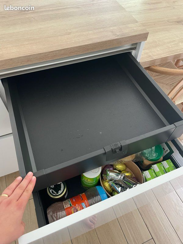 Îlot / meuble de cuisine Schmidt avec plan de travail (image 7)