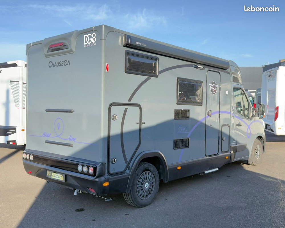 CHAUSSON S514 ETAPE LINE - 6.24m | Camping-car Profilé Compact Occasion (image 2)