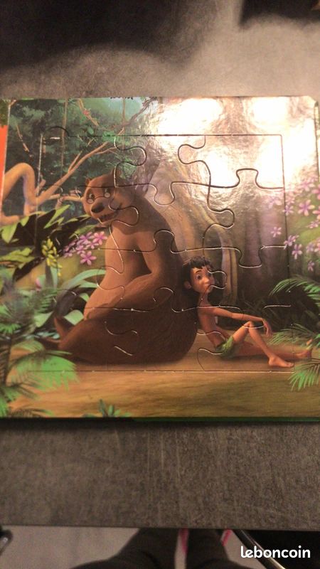 Livre puzzle le livre de la jungle (image 6)
