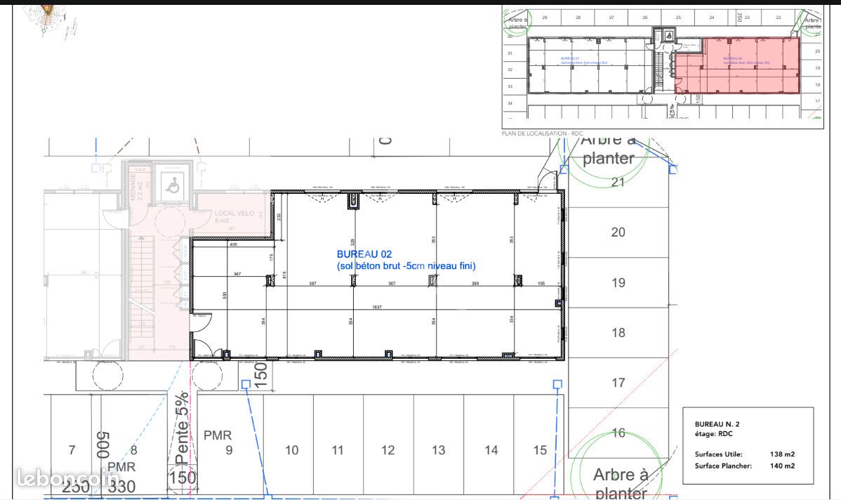 Immeuble 1 pièce 140 m² · à Remire-Montjoly · 140 m² · 490 000 €