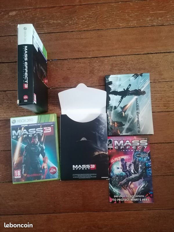Jeu XBOX 360 Mass Effect - Edition Collector Limitée - Bon état (boîtier Peut Avoir Des Traces)