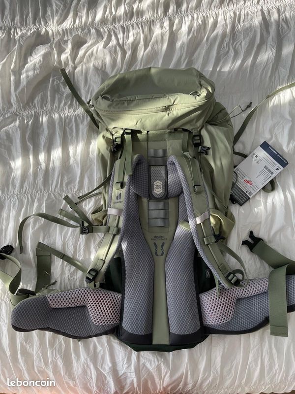 Sac à dos de trekking Aircontact Lite 45 + 10 SL (Deuter) (image 2)