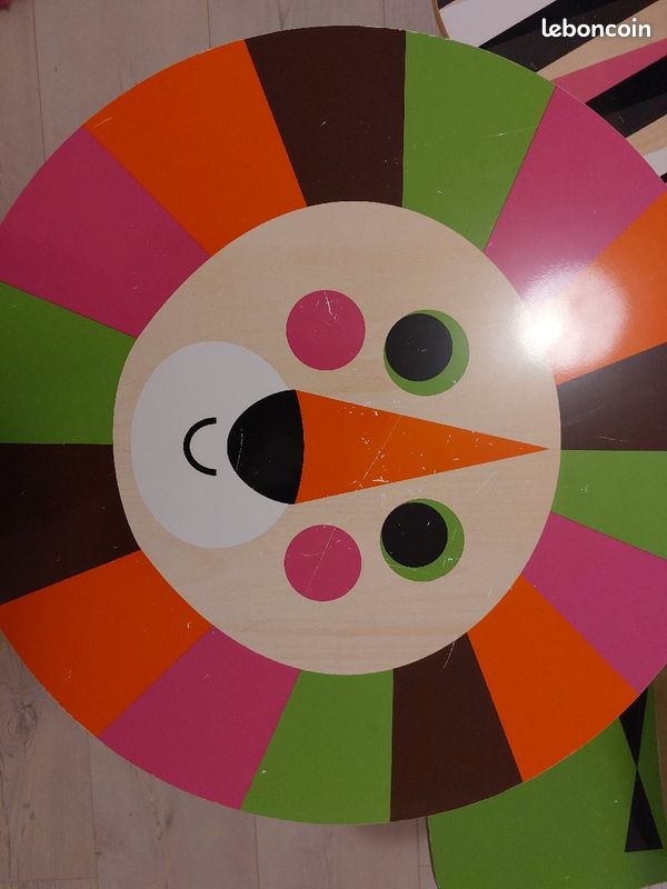 Table et ses deux chaises peekaboo (image 2)