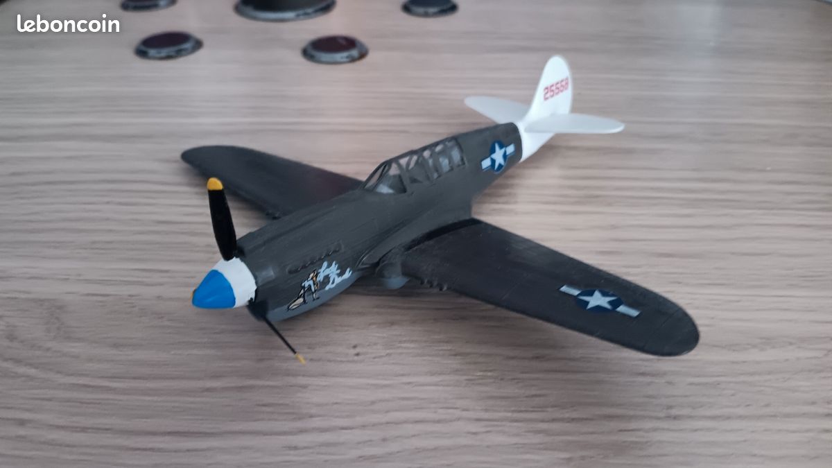 Maquette d'avion P-40 Warhawk 1/72 (image 1)