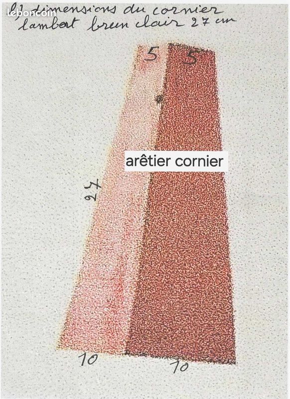Arêtiers cornioers pour toiture tuiles plates (image 5)