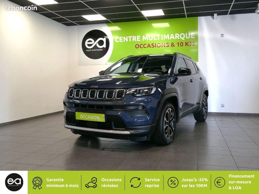 Jeep compass 1.5 t4 130 cv e-hybrid limited bvr7 - 38562km - camera/gps (image 1)