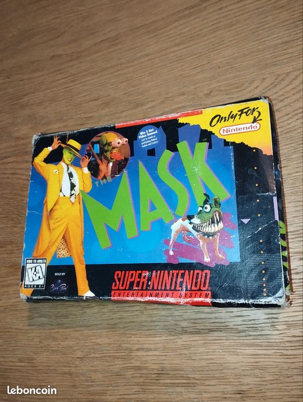 The Mask Super Nintendo Snes US (image 2)