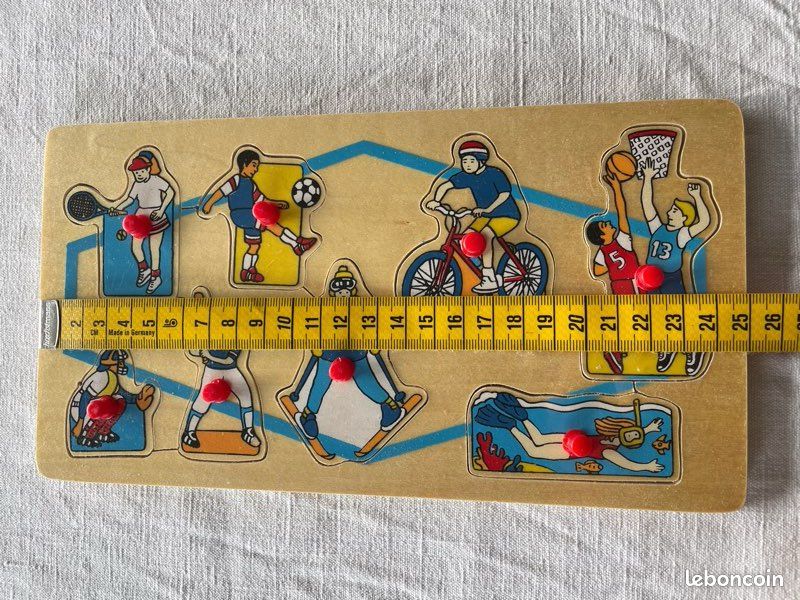 3 Tableaux éducatif en bois dès 4 ans apprentissage heure et autres (image 12)