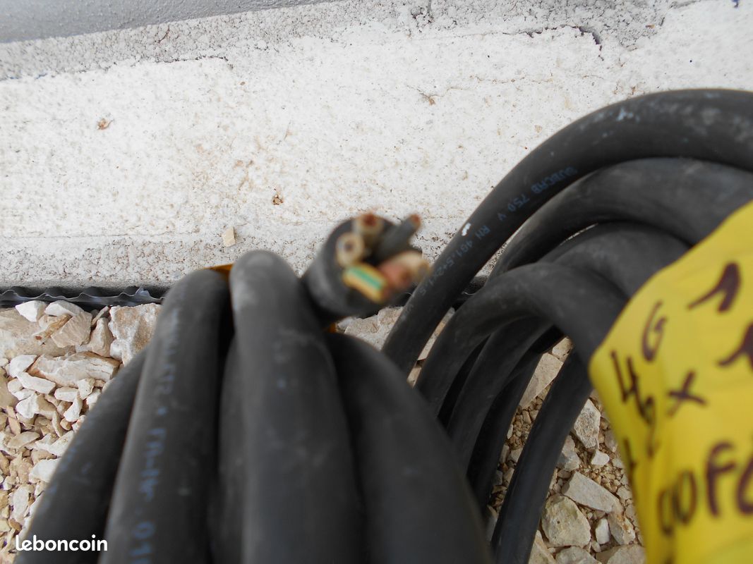 Cable sow/sow-a 4g1.5 +2*1.5 longueur 8.4m et 7.4m (image 2)