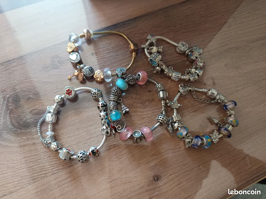 Lot De Perles Pour Bijoux – Bracelets, Colliers – Occasion – Idée Créative
