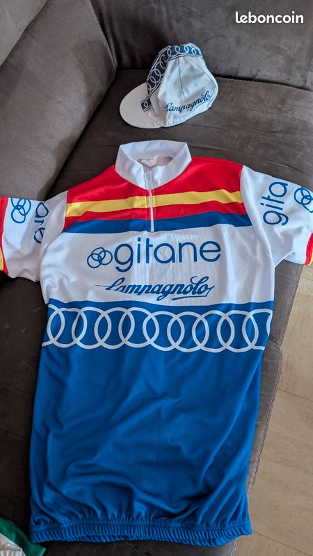 Maillot Cyclisme Pro Maillot Vintage Campagnolo Benotto - Occasion Pour Cyclisme Rétro Maillot Nice