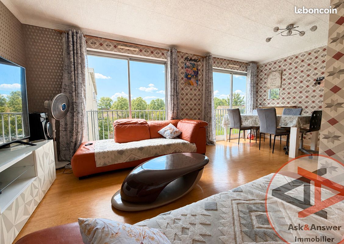 Appartement 4 pièces 67 m² · à Joué-lès-Tours · 67 m² · 109 650 €