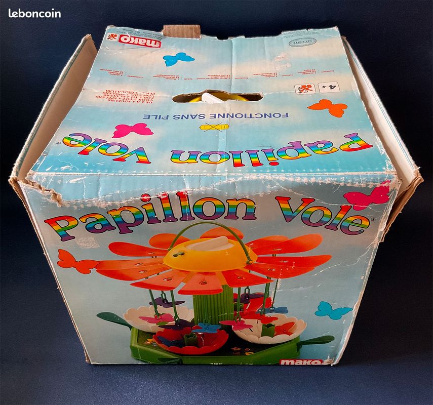 Jeu MAKO Vintage - Papillon Vole - 100% Complet + Boîte - Collector 70's