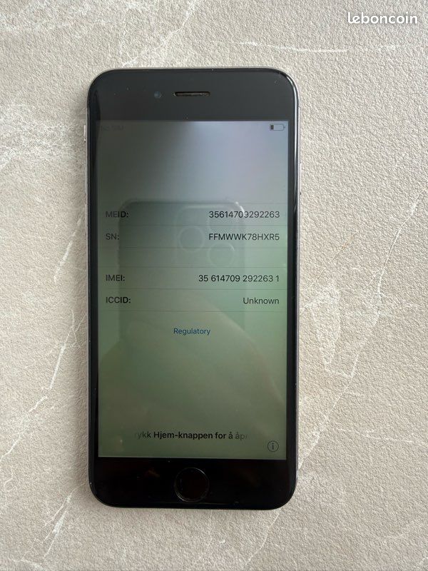 IPhone 6 32gb gris (image 3)