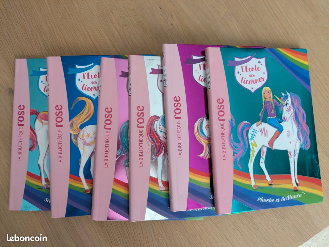 Lot de livres l'école des licornes (image 1)