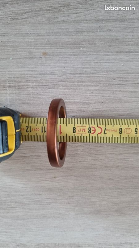 Joint D'Échappement Athena Neuf Pour Yamaha 50 LB Chappy (1976-1983) - Pièce D'Origine Italienne