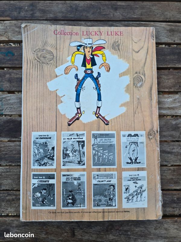 BD Lucky Luke - La Caravane (Édition Vintage Total 1972) (image 2)