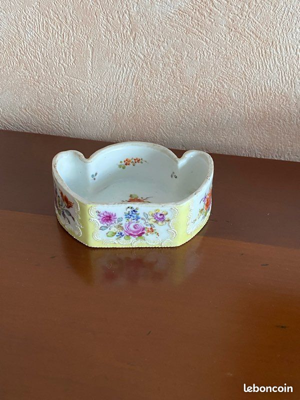 Baguier En Porcelaine époque 1920 - Superbe état - Décoration Vintage