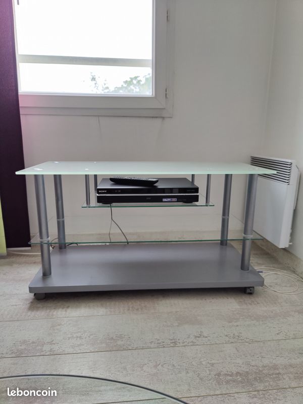 Meuble TV en verre (image 1)