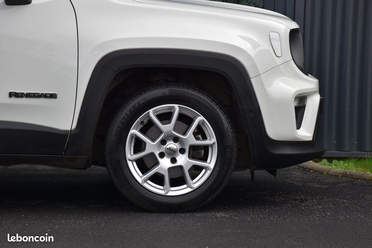 Jeep Renegade e-Hybrid BVA • 1ère Main • Caméra • LED • Garantie (image 8)