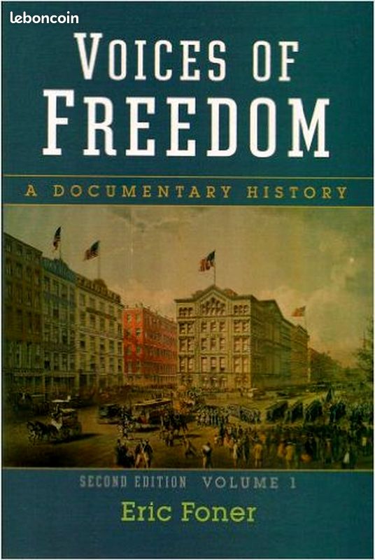 VOICES OF FREEDOM A Documentary History, Vol. 1 (image 1)