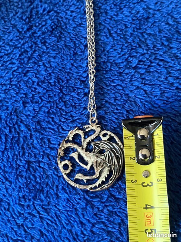 Collier Game of Thrones blason Targaryen Daeberys (image 5)