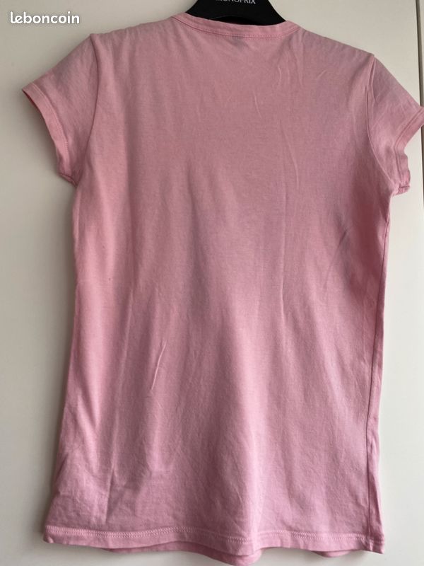 2 tee-shirts fille (taille 10-11 ans - Adidas et Benetton) (image 7)