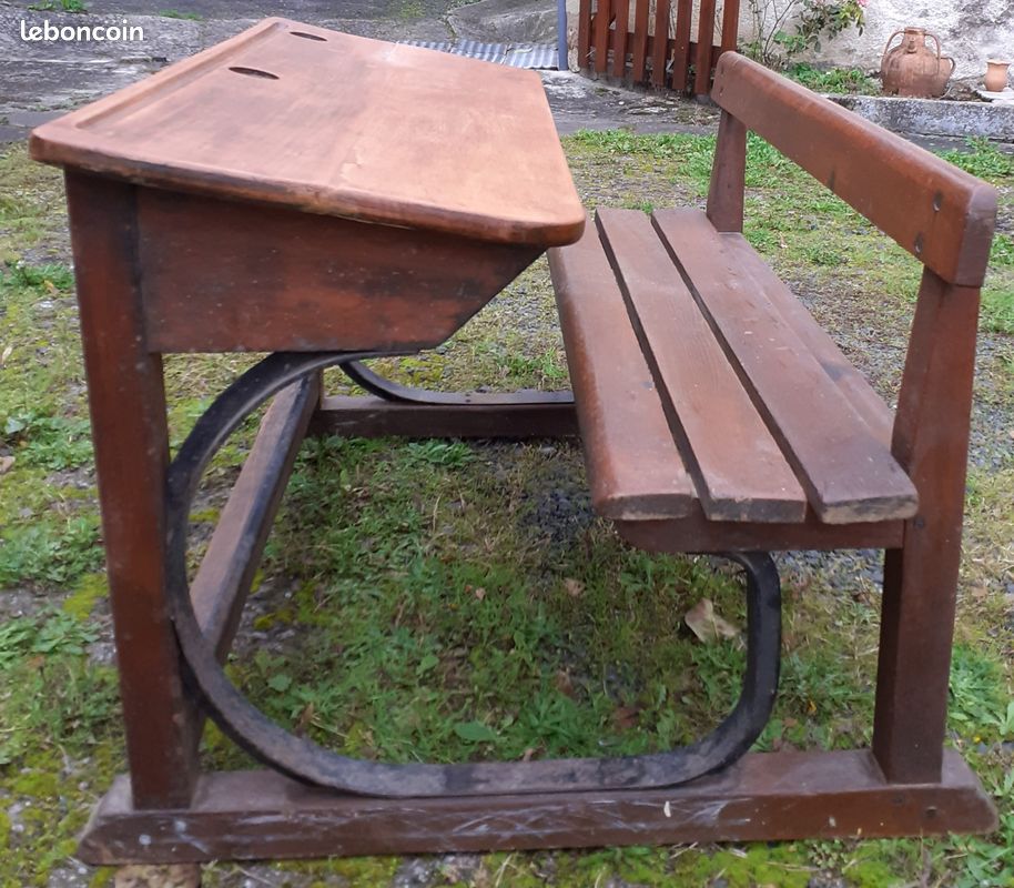 Ancien bureau écolier (image 1)
