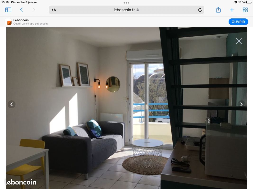 Appartement 2 pièces 33 m² · à Angers · 33 m² · 130 000 €