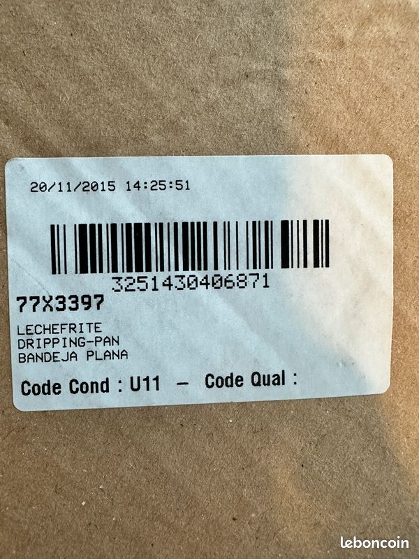 Lechefrite pour four brandt / de dietrich: - 77x3397 (image 2)