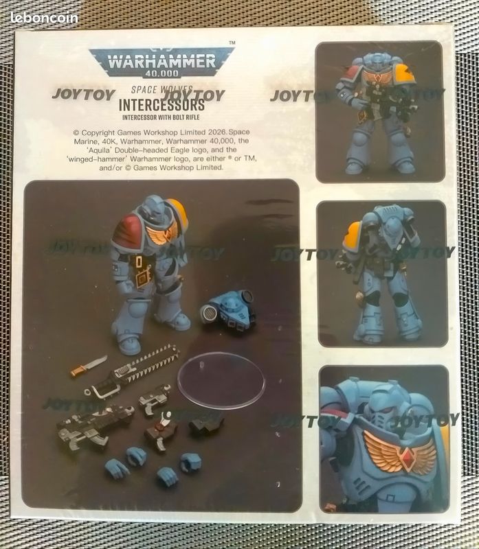 Warhammer 40K - Space Wolves Intercessor - Joytoy (image 3)