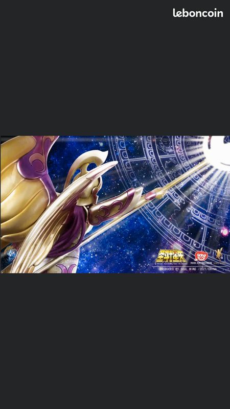 Saint seiya statue résine Athena sous licence 1/4 60 cm (image 4)
