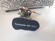 Soldat De Plomb Prussien 1914 - Échelle 54mm - Collection Ancienne Rare - Hachette